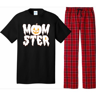 Funny Halloween Momster Monster Pajama Set