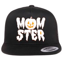 Funny Halloween Momster Monster Flatbill Hat