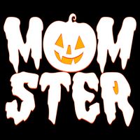 Funny Halloween Momster Monster Flatbill Hat