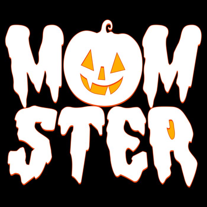 Funny Halloween Momster Monster Flatbill Hat