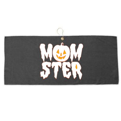 Funny Halloween Momster Monster Large Microfiber Waffle Golf Towel