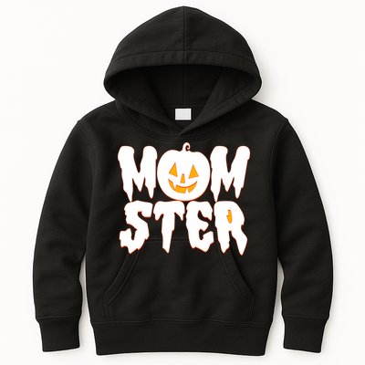 Funny Halloween Momster Monster Kids Hoodie