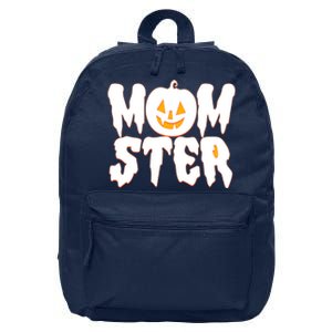 Funny Halloween Momster Monster 16 in Basic Backpack