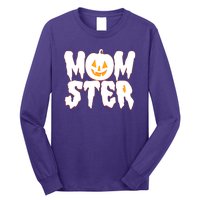 Funny Halloween Momster Monster Long Sleeve Shirt