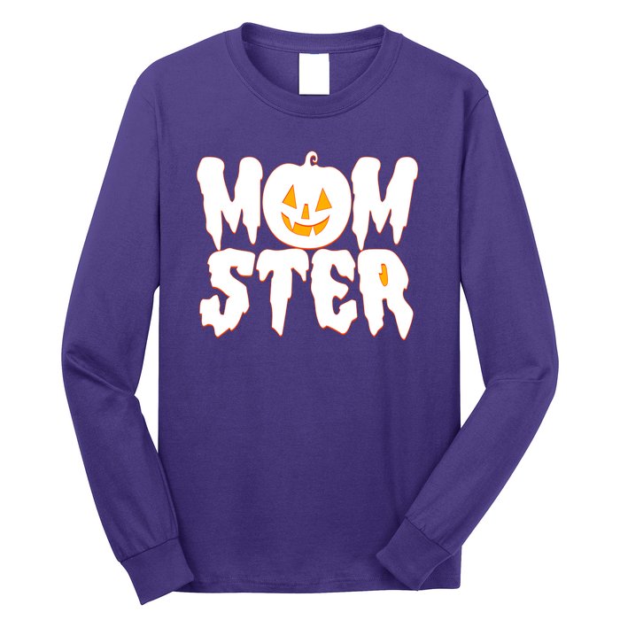 Funny Halloween Momster Monster Long Sleeve Shirt