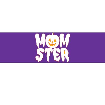 Funny Halloween Momster Monster Bumper Sticker