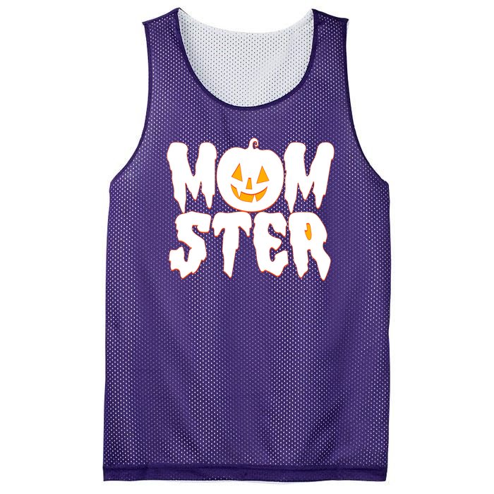 Funny Halloween Momster Monster Mesh Reversible Basketball Jersey Tank