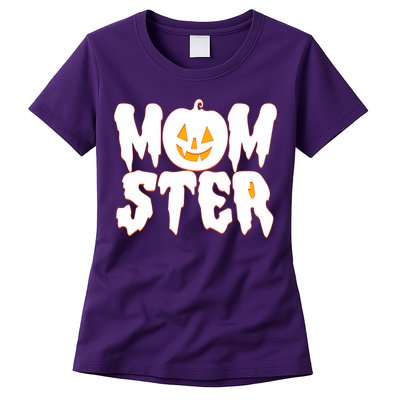 Funny Halloween Momster Monster Womens T-Shirt