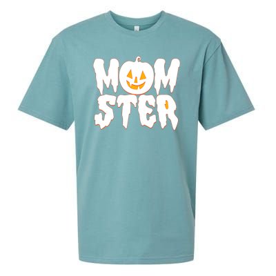 Funny Halloween Momster Monster Sueded Cloud Jersey T-Shirt