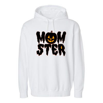 Funny Halloween Momster Monster Garment-Dyed Fleece Hoodie