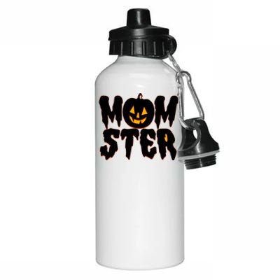 Funny Halloween Momster Monster Aluminum Water Bottle