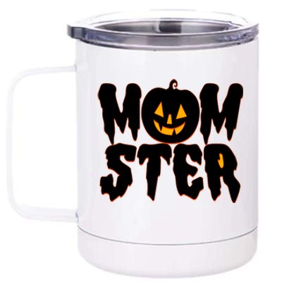 Funny Halloween Momster Monster 12 oz Stainless Steel Tumbler Cup