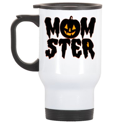 Funny Halloween Momster Monster Stainless Steel Travel Mug