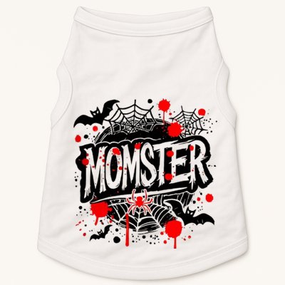 Funny Halloweem Momster Monster Mommy Mom Mother Matching Family Doggie Tank