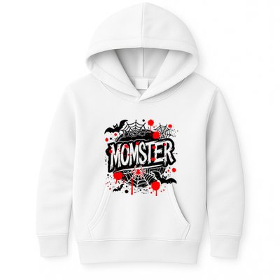 Funny Halloweem Momster Monster Mommy Mom Mother Matching Family Kids Hoodie