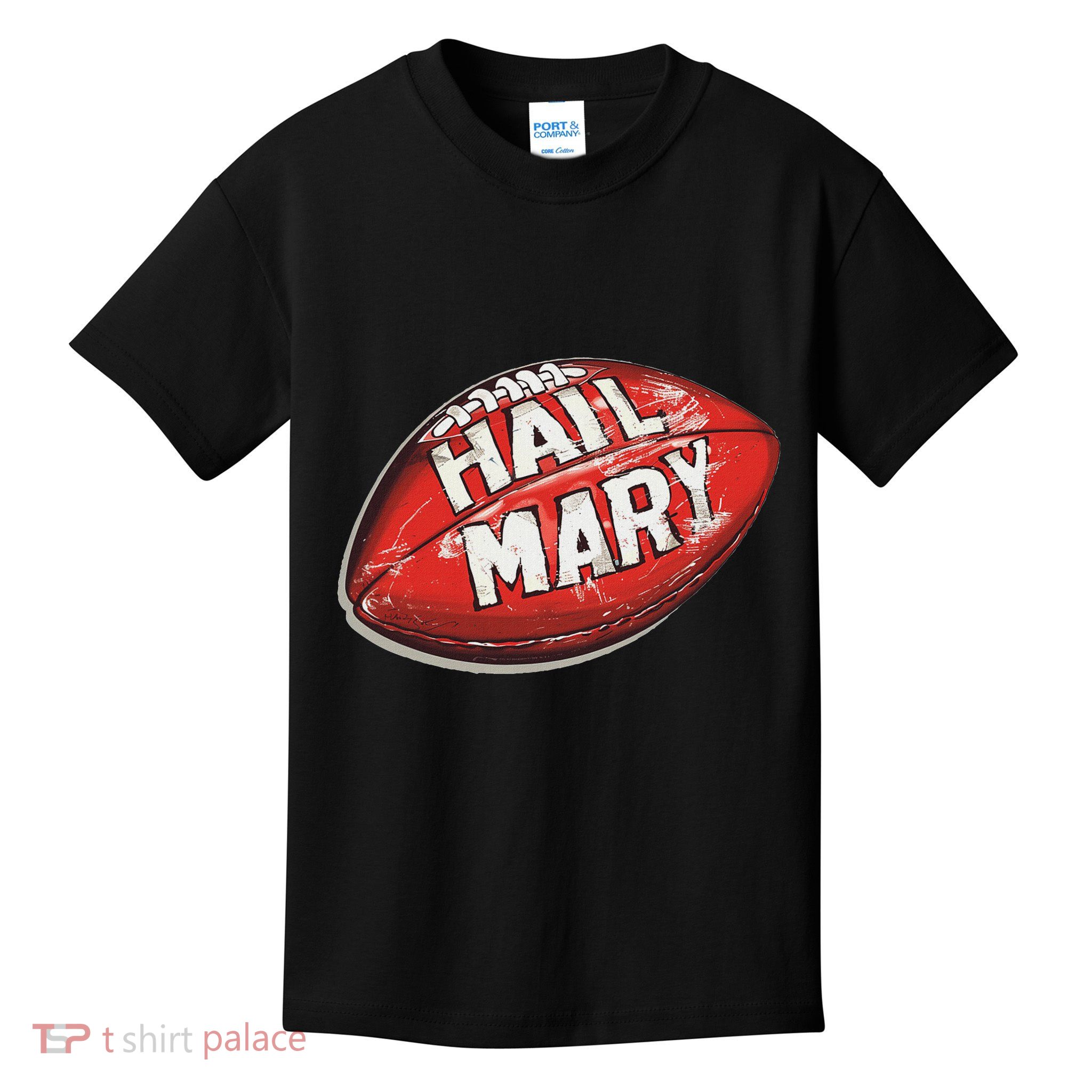 Football Hail Mary Outfit Kids T-Shirt