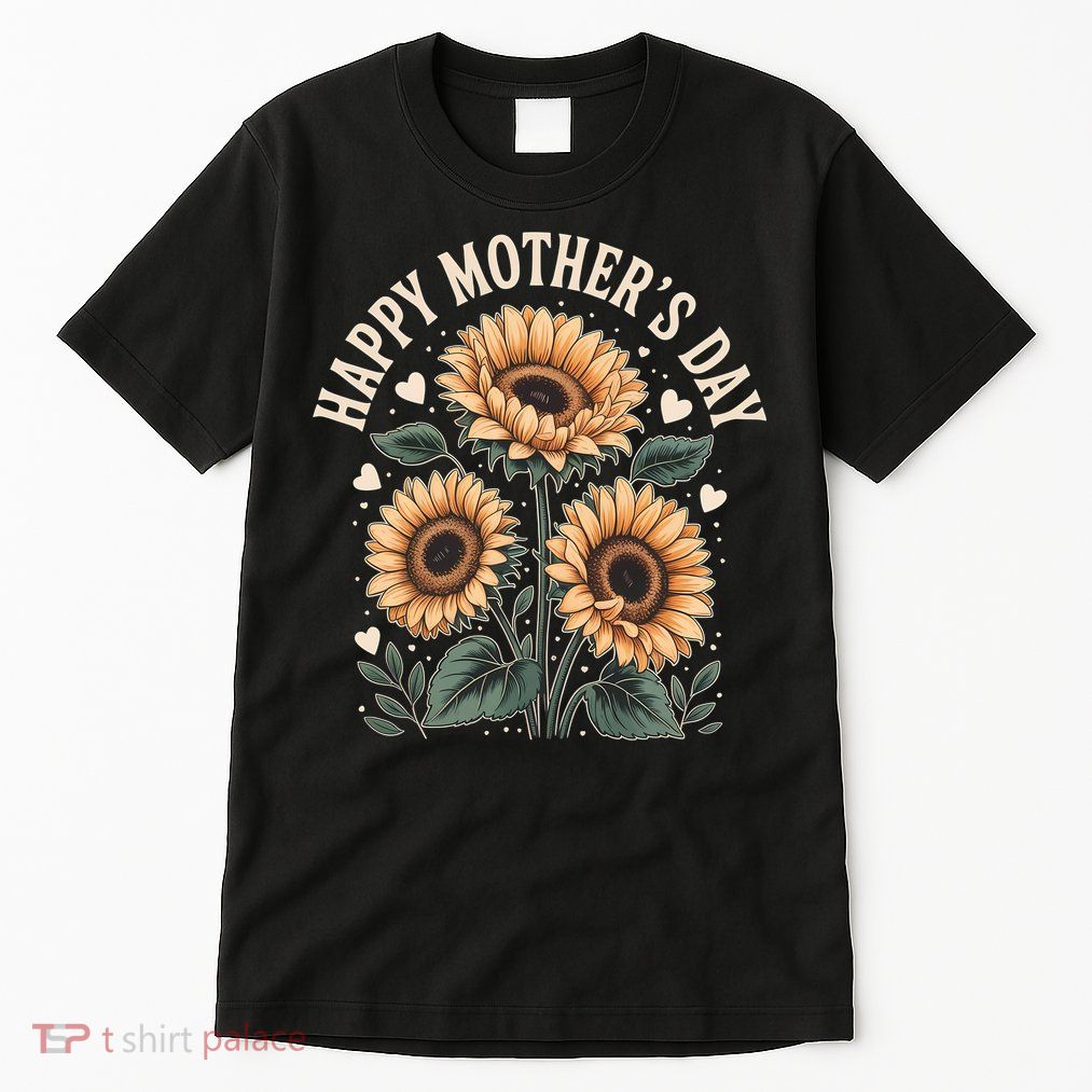 Funny Happy Mothers Day Cute Floral For Women Mom Grandma Tall T-Shirt