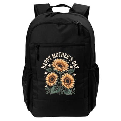 Funny Happy Mothers Day Cute Floral For Women Mom Grandma Backpack