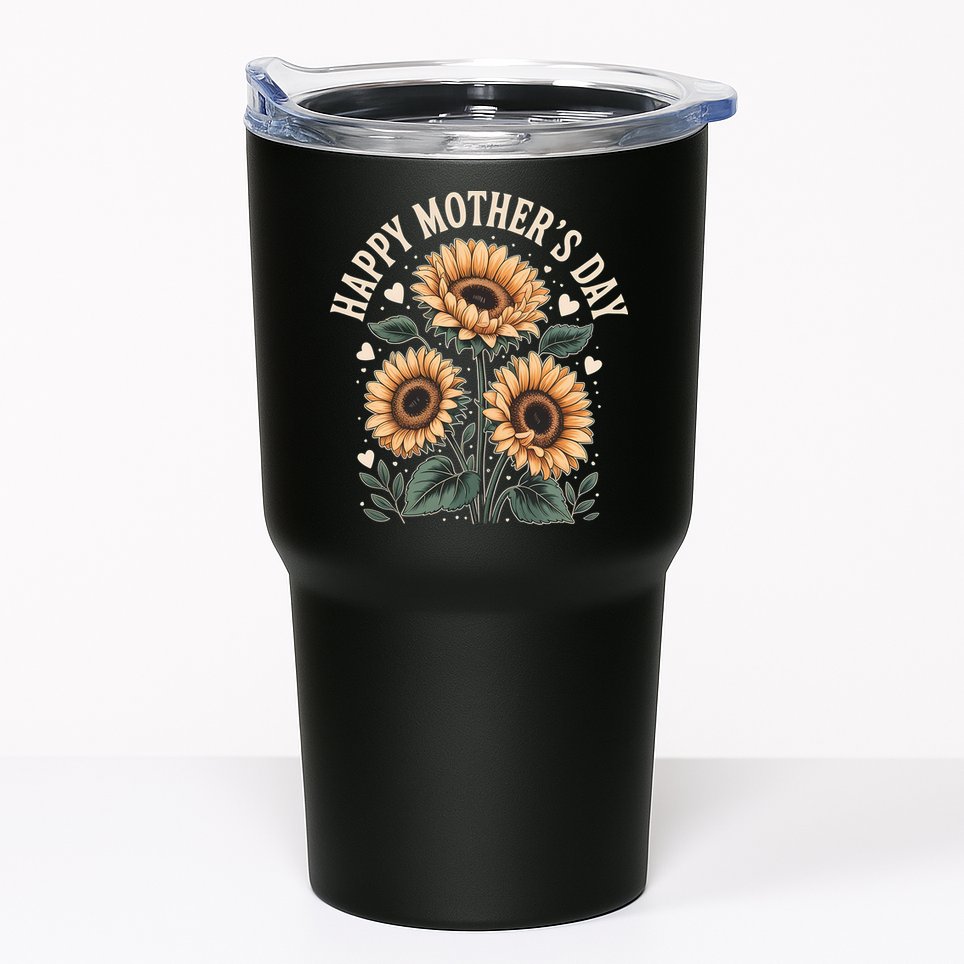 Funny Happy Mothers Day Cute Floral For Women Mom Grandma Tumbler