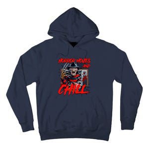 Freddy Horror Movies And Chill Scary Halloween Tall Hoodie