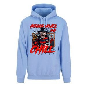 Freddy Horror Movies And Chill Scary Halloween Unisex Surf Hoodie