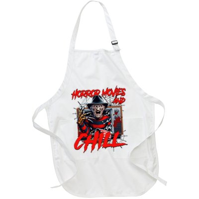 Freddy Horror Movies And Chill Scary Halloween Apron