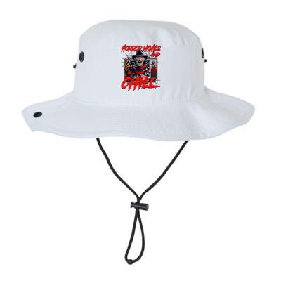 Freddy Horror Movies And Chill Scary Halloween Legacy Cool Fit Booney Bucket Hat