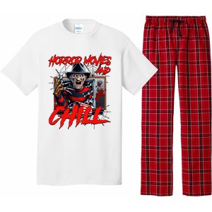 Freddy Horror Movies And Chill Scary Halloween Pajama Set