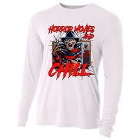 Freddy Horror Movies And Chill Scary Halloween Cooling Performance Long Sleeve Crew