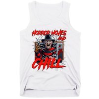 Freddy Horror Movies And Chill Scary Halloween Tank Top