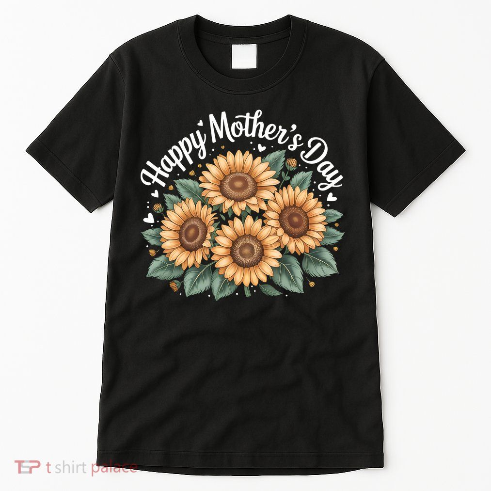 Funny Happy Mothers Day Cute Floral For Women Mom Grandma Tall T-Shirt