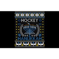 Funny Hockey Menorah Hanukkah Jewish Festival Holiday Season  Bumper Sticker