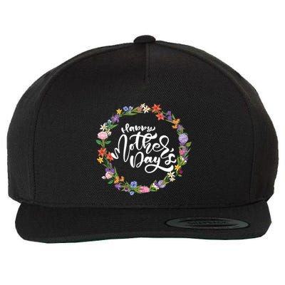 Funny Happy MotherS Day Gift For Lovers Wool Snapback Cap