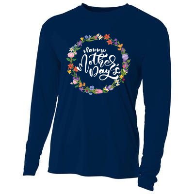 Funny Happy MotherS Day Gift For Lovers Cooling Performance Long Sleeve Crew