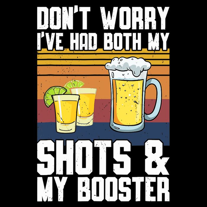 Funny Had My 2 Shots Don't Worry Had Both My Shots Tequila T-Shirt