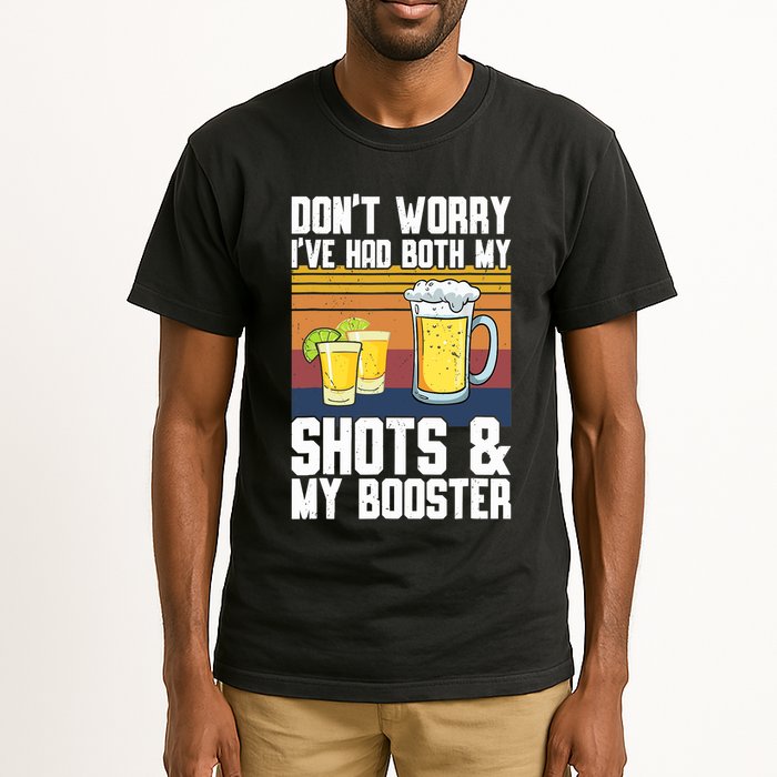 Funny Had My 2 Shots Don't Worry Had Both My Shots Tequila Tall T-Shirt