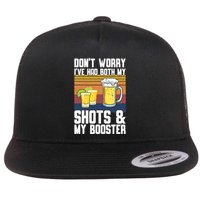 Funny Had My 2 Shots Don't Worry Had Both My Shots Tequila Flatbill Hat