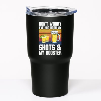 Funny Had My 2 Shots Don't Worry Had Both My Shots Tequila Tumbler