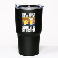Funny Had My 2 Shots Don't Worry Had Both My Shots Tequila Tumbler