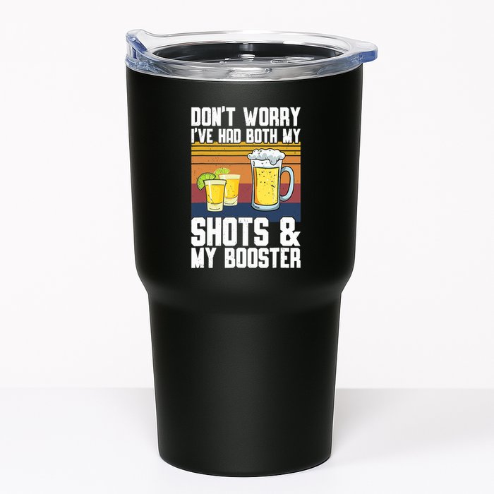 Funny Had My 2 Shots Don't Worry Had Both My Shots Tequila Tumbler