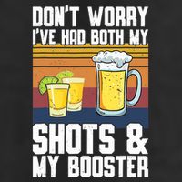 Funny Had My 2 Shots Don't Worry Had Both My Shots Tequila 25L Jumbo Tote