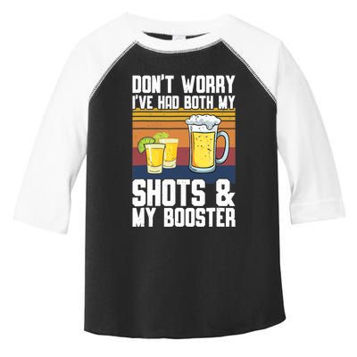 Funny Had My 2 Shots Don't Worry Had Both My Shots Tequila Toddler Fine Jersey T-Shirt