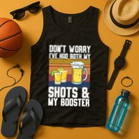 Funny Had My 2 Shots Don't Worry Had Both My Shots Tequila Tank Top