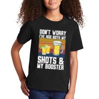 Funny Had My 2 Shots Don't Worry Had Both My Shots Tequila Kids T-Shirt