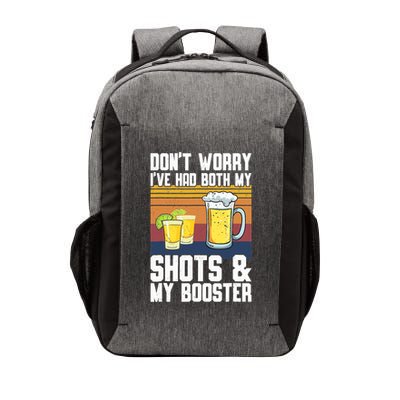 Funny Had My 2 Shots Don't Worry Had Both My Shots Tequila Vector Backpack