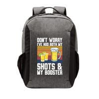 Funny Had My 2 Shots Don't Worry Had Both My Shots Tequila Vector Backpack