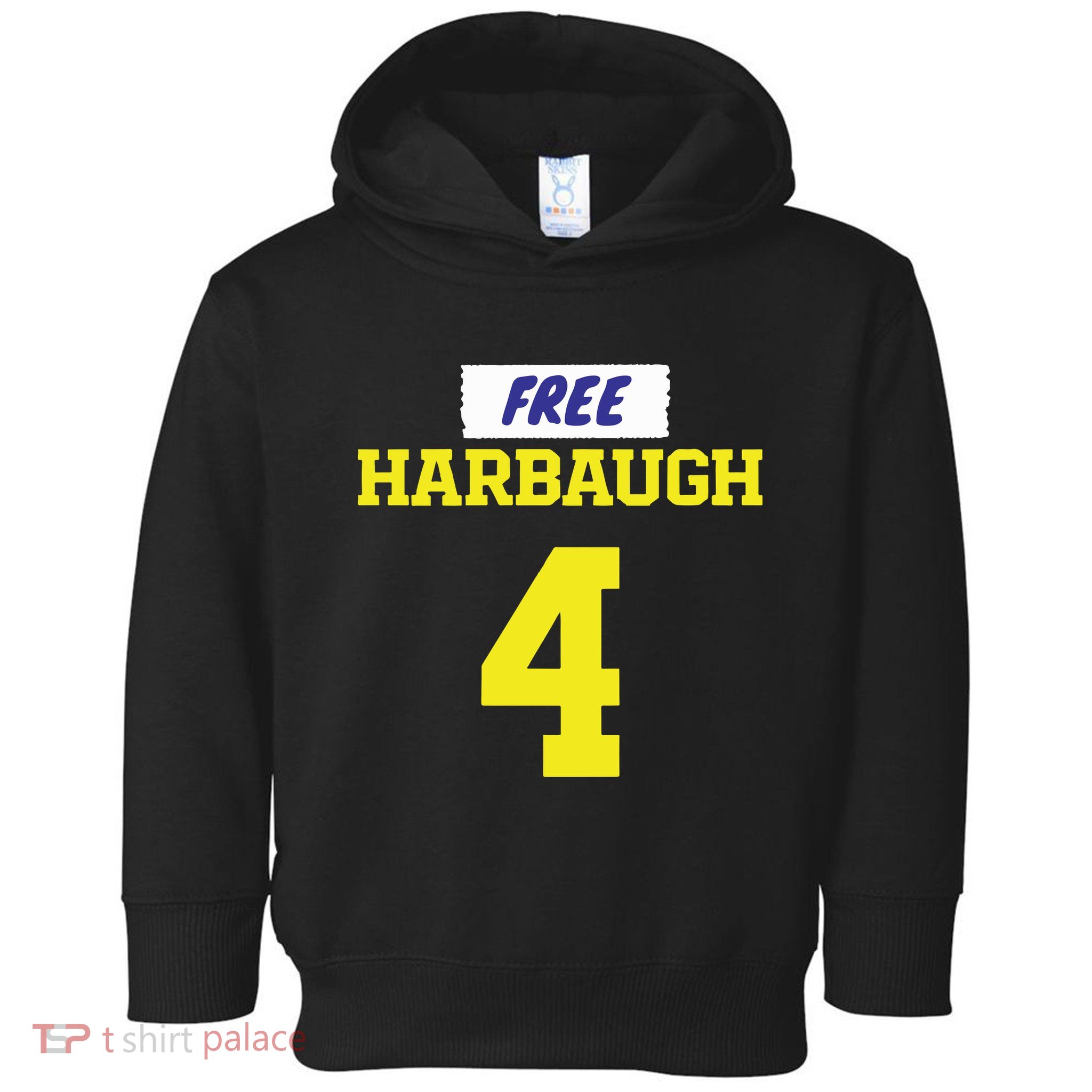 Free Harbaugh Michigan Football Jj Mccarthy Toddler Hoodie