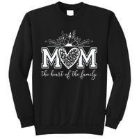 Family Heart Mom Love Sweatshirt