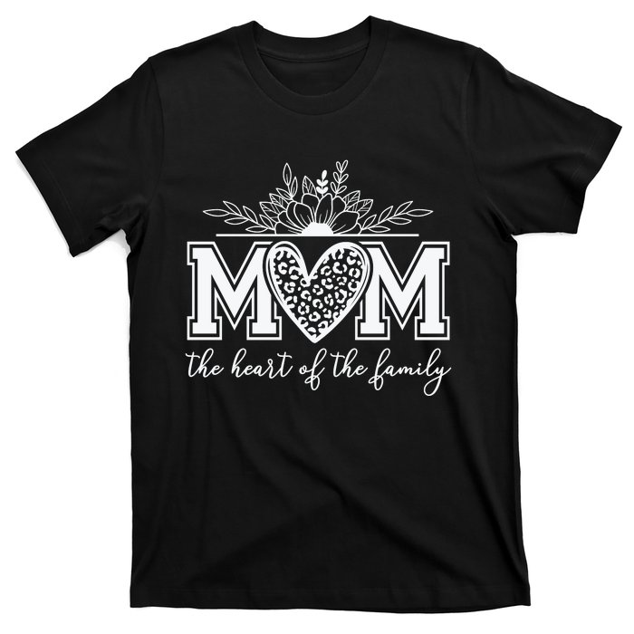 Family Heart Mom Love T-Shirt