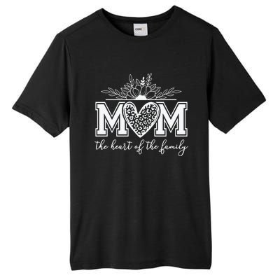 Family Heart Mom Love Tall Fusion ChromaSoft Performance T-Shirt